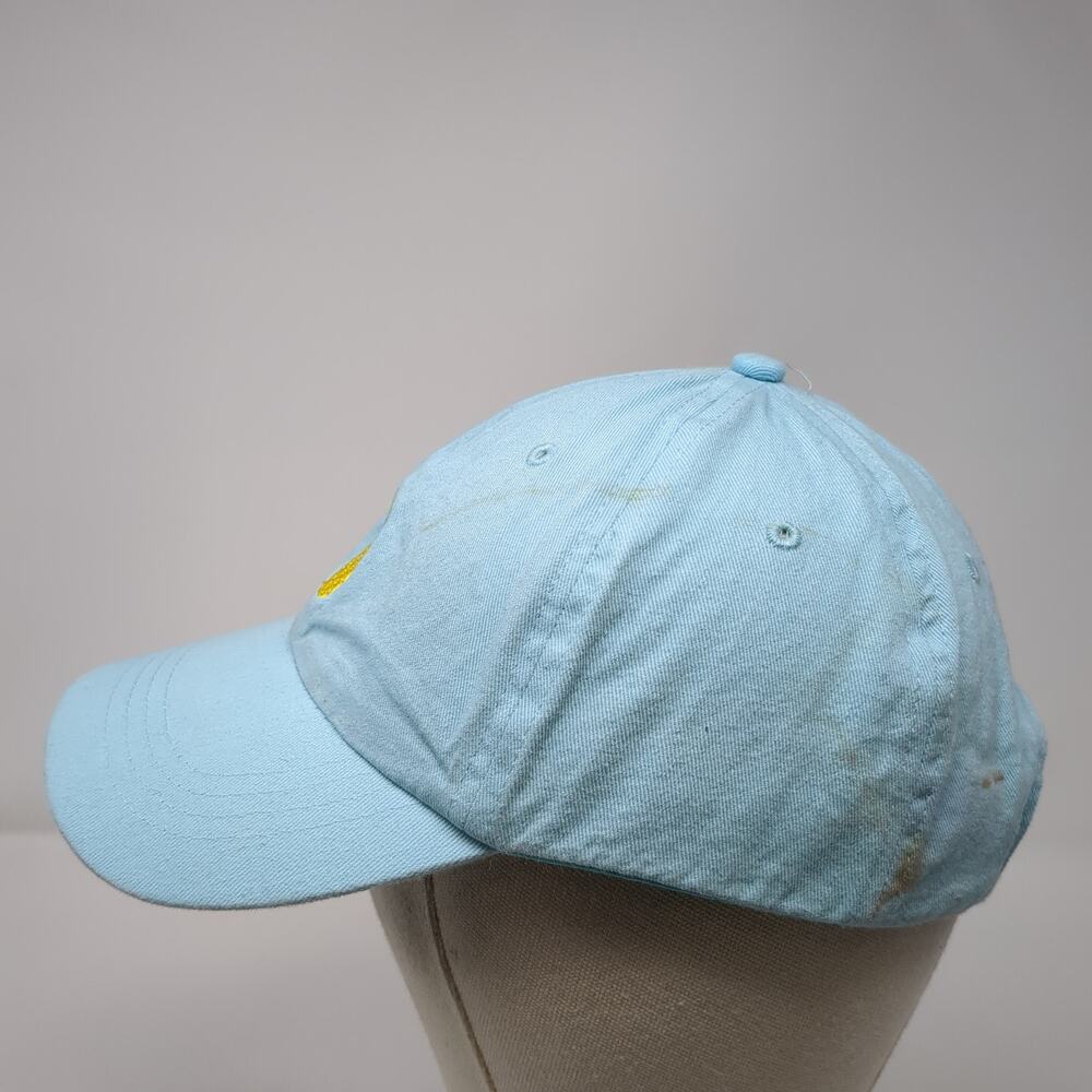 Pineapple Strapback Baseball Cap Blue One Size Ad… - image 3